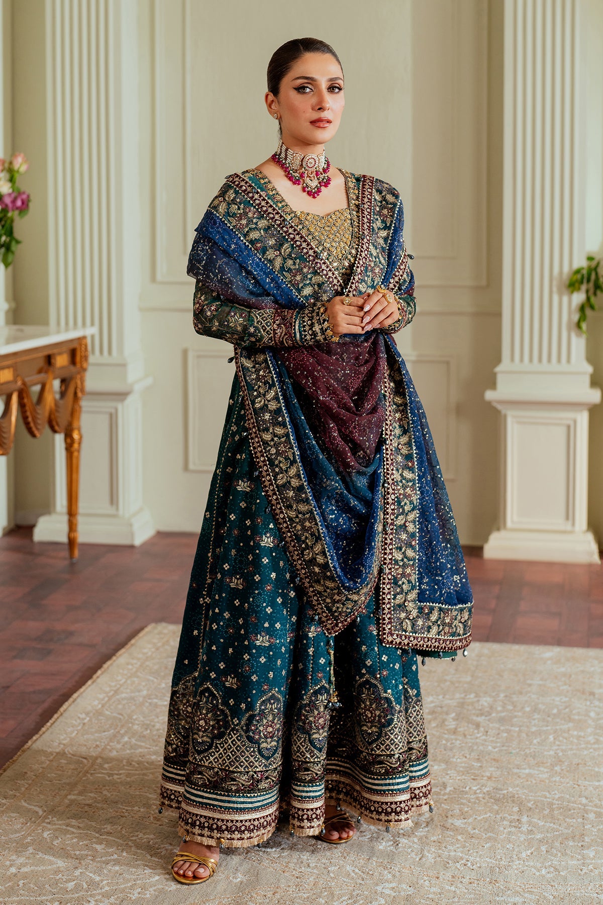 BAROQUE__EMBROIDERED CHIFFON CH13-03