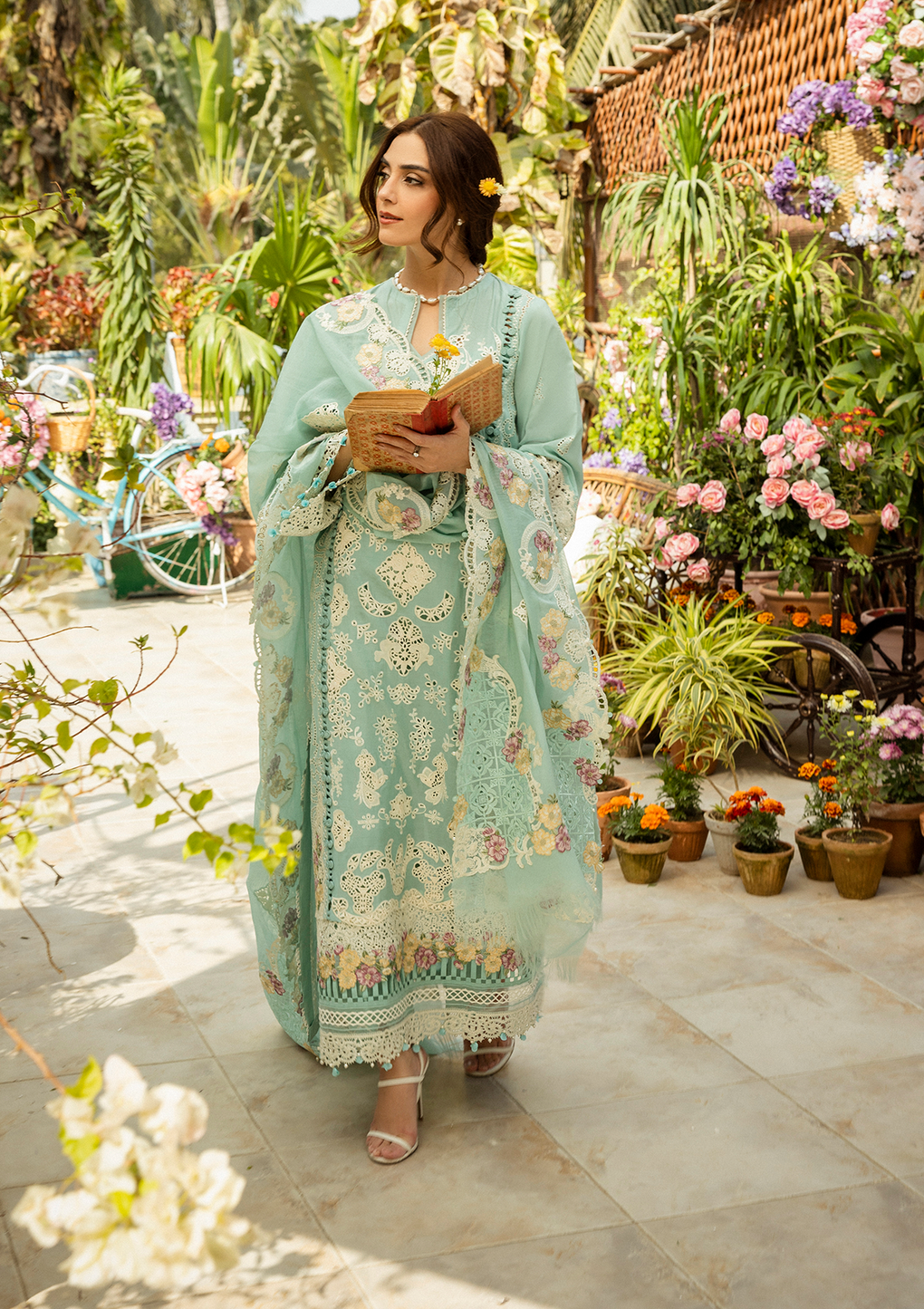 Elaf Premium | Luxury Lawn 25 | ELM-7A ZARAFSHAN