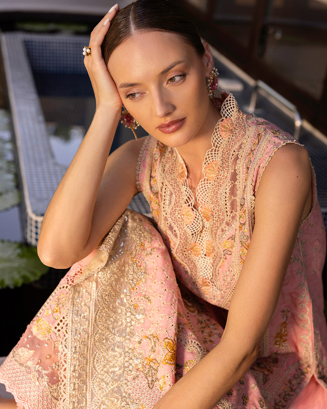 Faiza Saqlain | Zinnia Lawn 25 | Peony