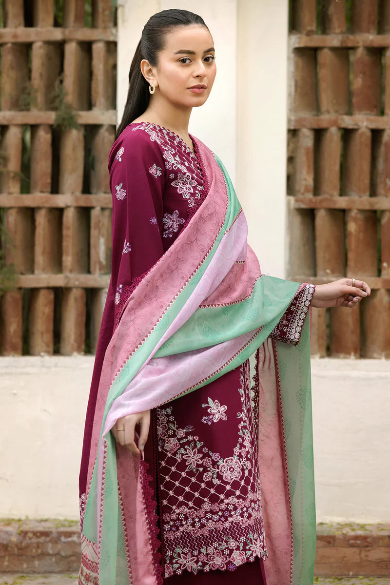 Farasha | Summer weaves| Satin Ruby
