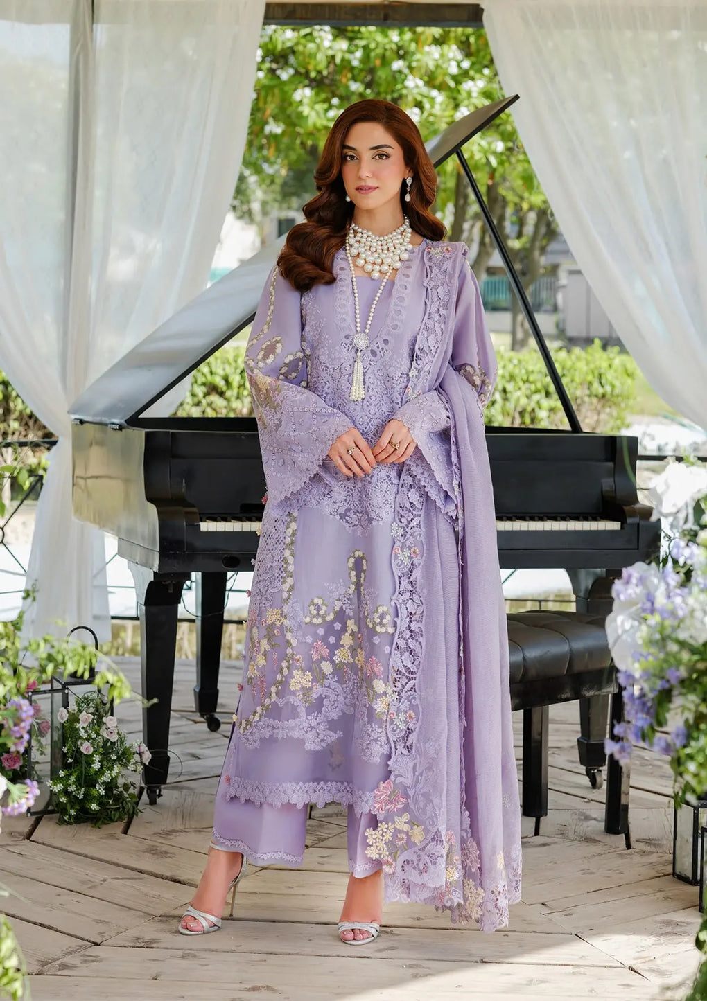 Elaf Premium | Luxury Lawn 25 | ELH-3A PARIS HUES