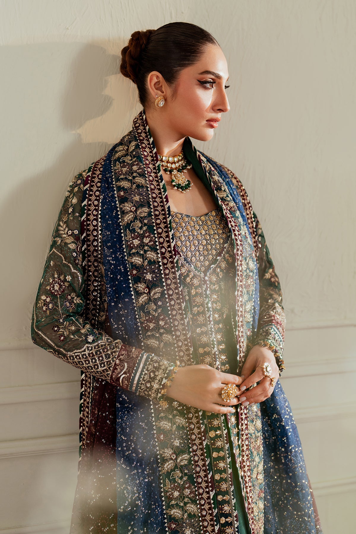 BAROQUE__EMBROIDERED CHIFFON CH13-03