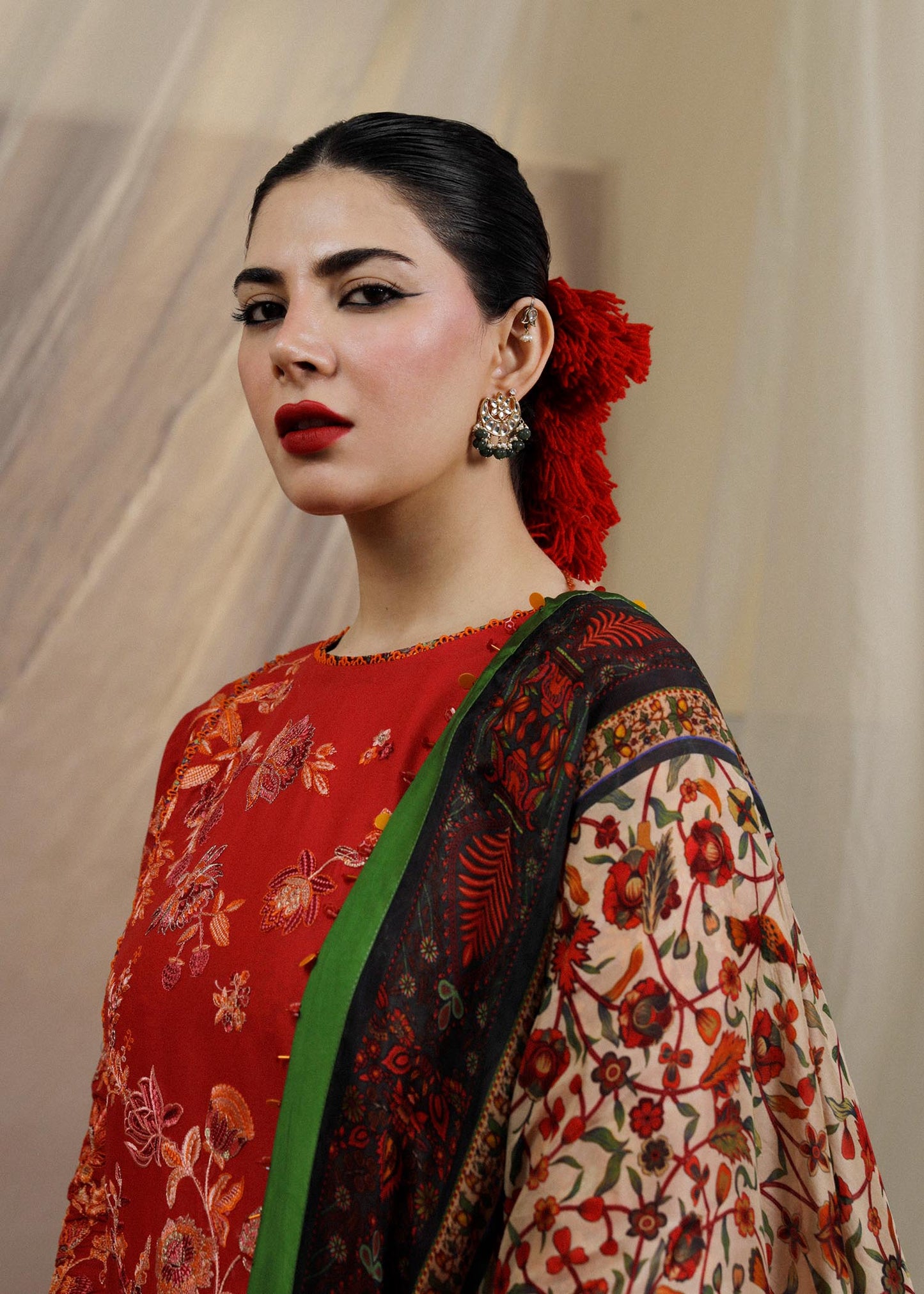 Hussain Rehar | Lawn SS 23 | Berry