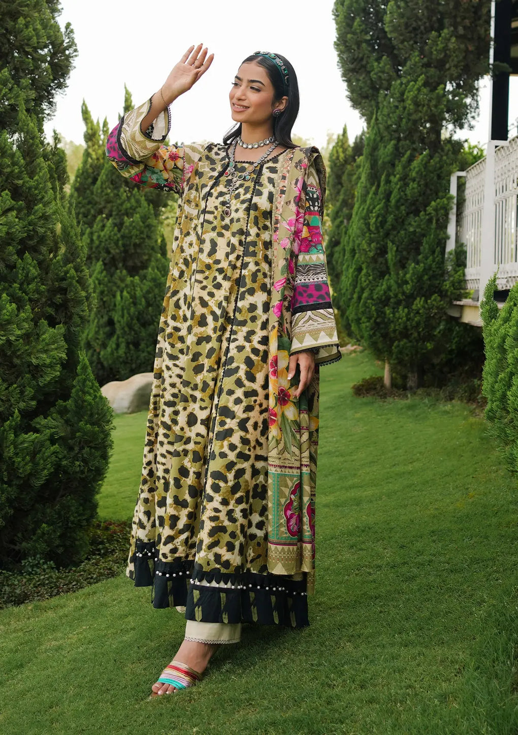 Elaf Premium | Printed Collection 24 | EEP-06B - Wonders
