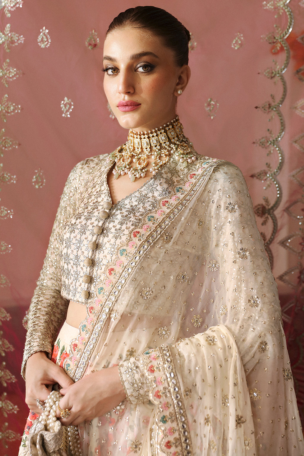 Afrozeh Shehnai Wedding Formal 3Pc Suit AFS-24-09 Gulnar