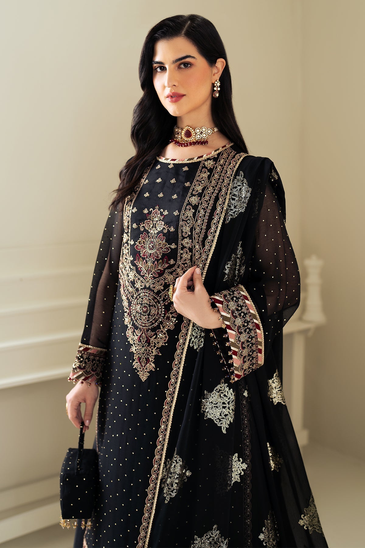 Alizeh | Selene Luxury Chiffon Collection 25 | AF-PS-8005-Alba