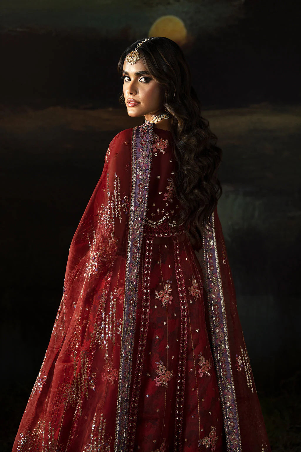 Hayat by Afrozeh Embroidered Organza 3Pc Suit AFH-24-02 ANAYA