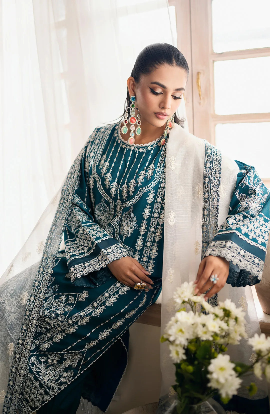 Maryum N Maria | Eid ul Azha Luxury Lawn | NAILAH - MS24-614