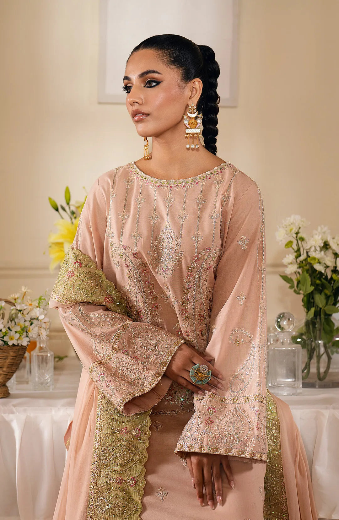 Maryum N Maria | Eid ul Azha Luxury Lawn | FARIDA - MS24-621