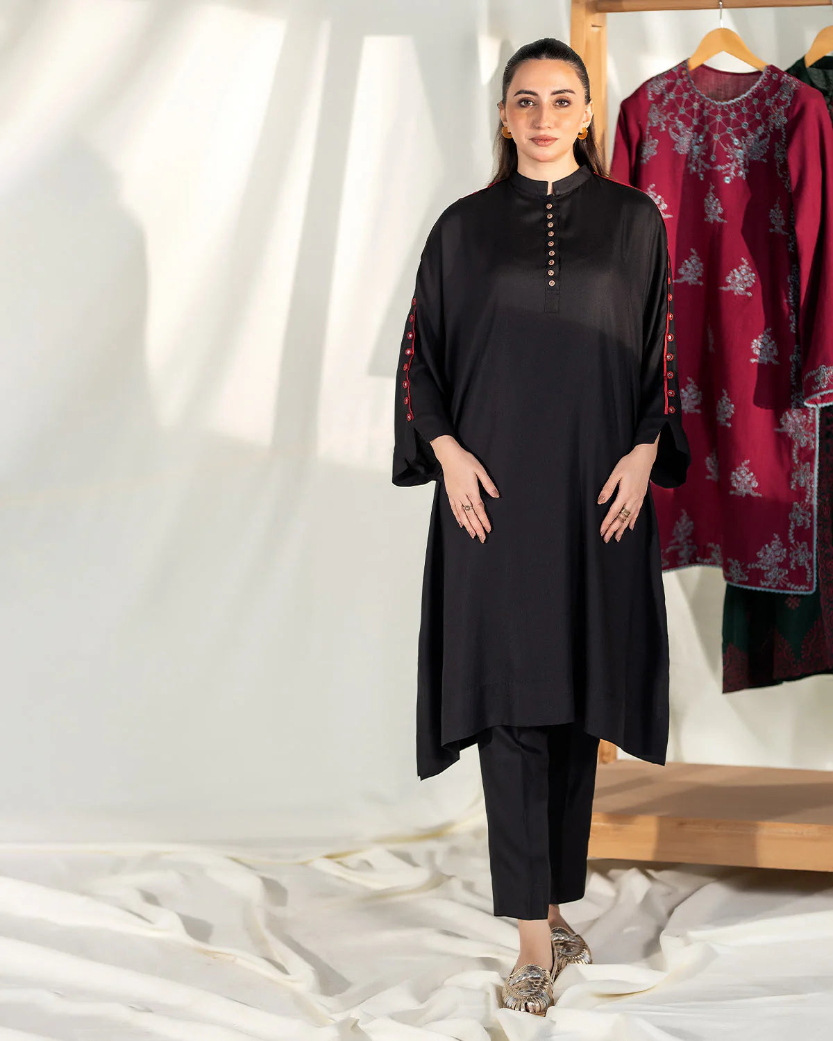 Zevk | Winter Flavour Kaftan | BLACK BERRY