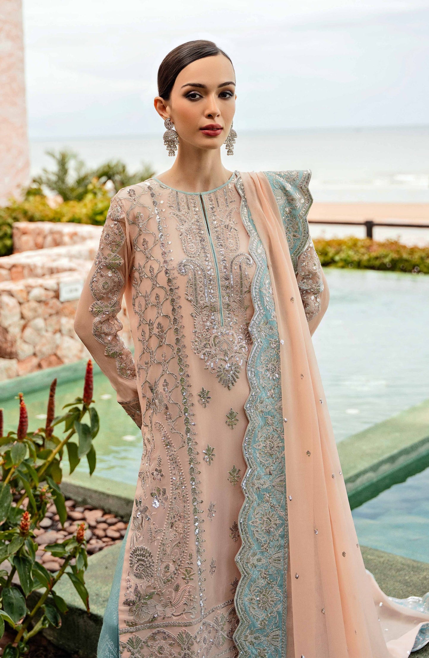 Maryum N Maria | Ariya Premium Chiffon | OLIVIA - FW-23519