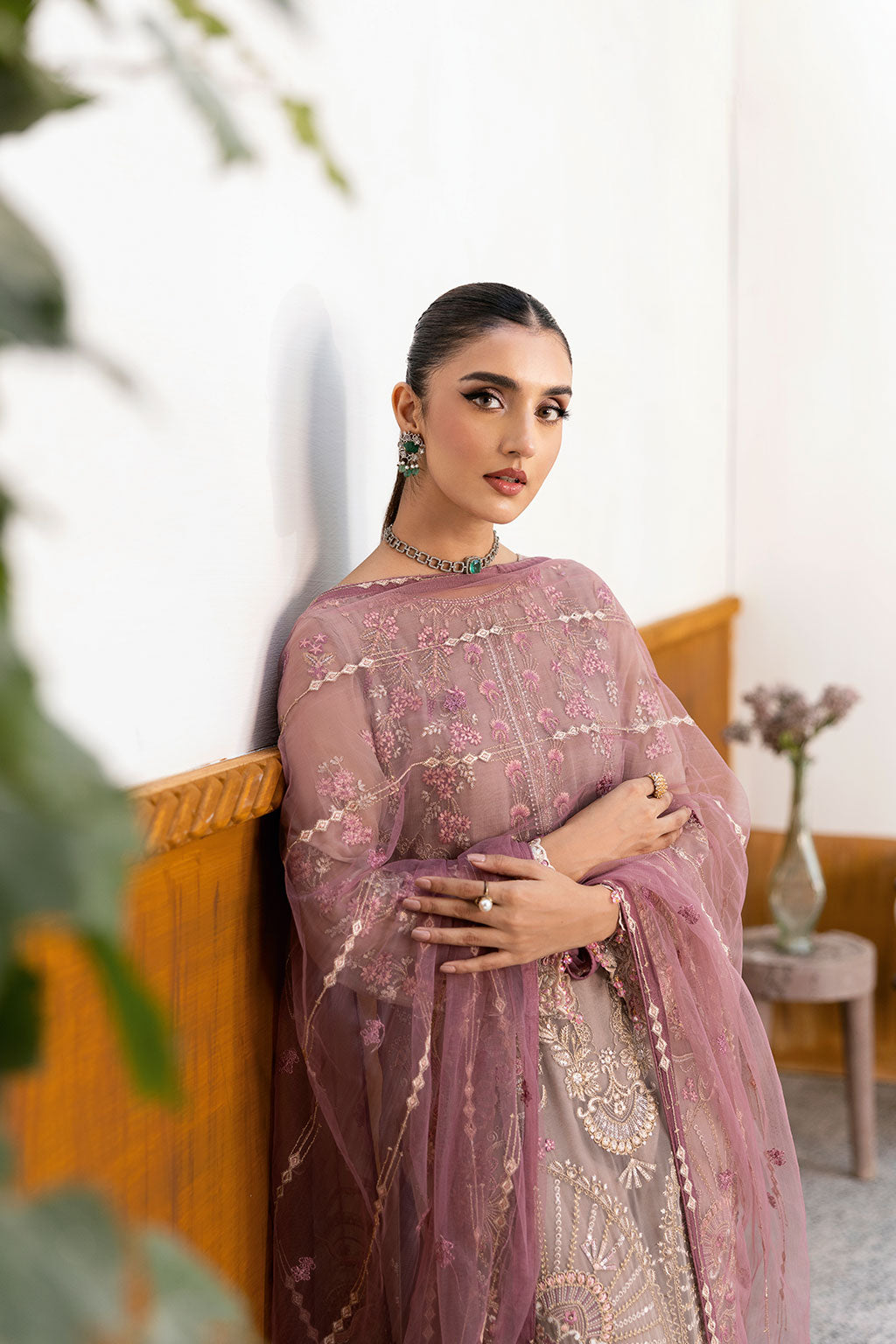 Ramsha | Chevron Chiffon Collection | A-1009