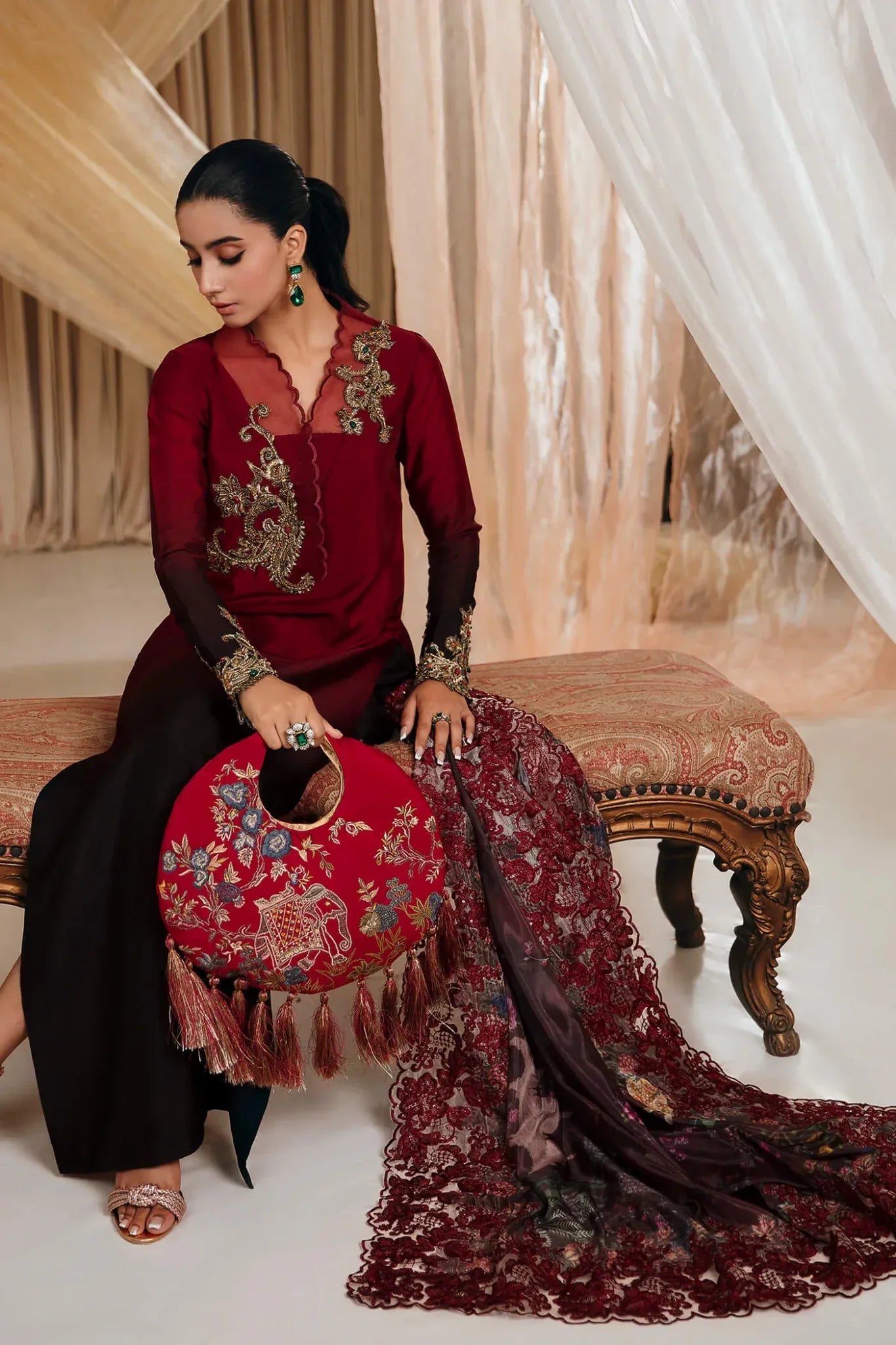 Musferah saad | MYSTERE | Crimson Rose