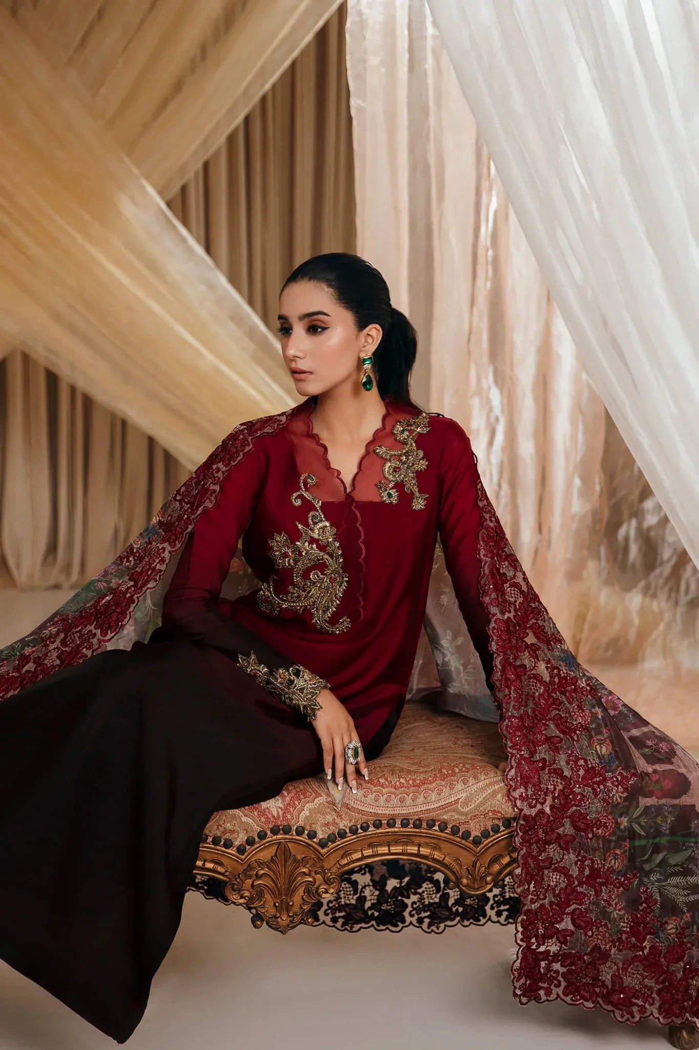 Musferah saad | MYSTERE | Crimson Rose