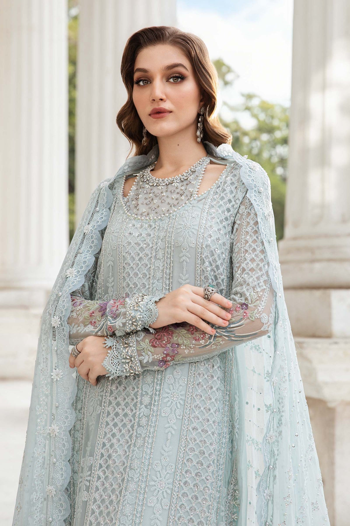 Maria B | Chiffon Formals 24 | Chiffon Suit | MPC-24-103