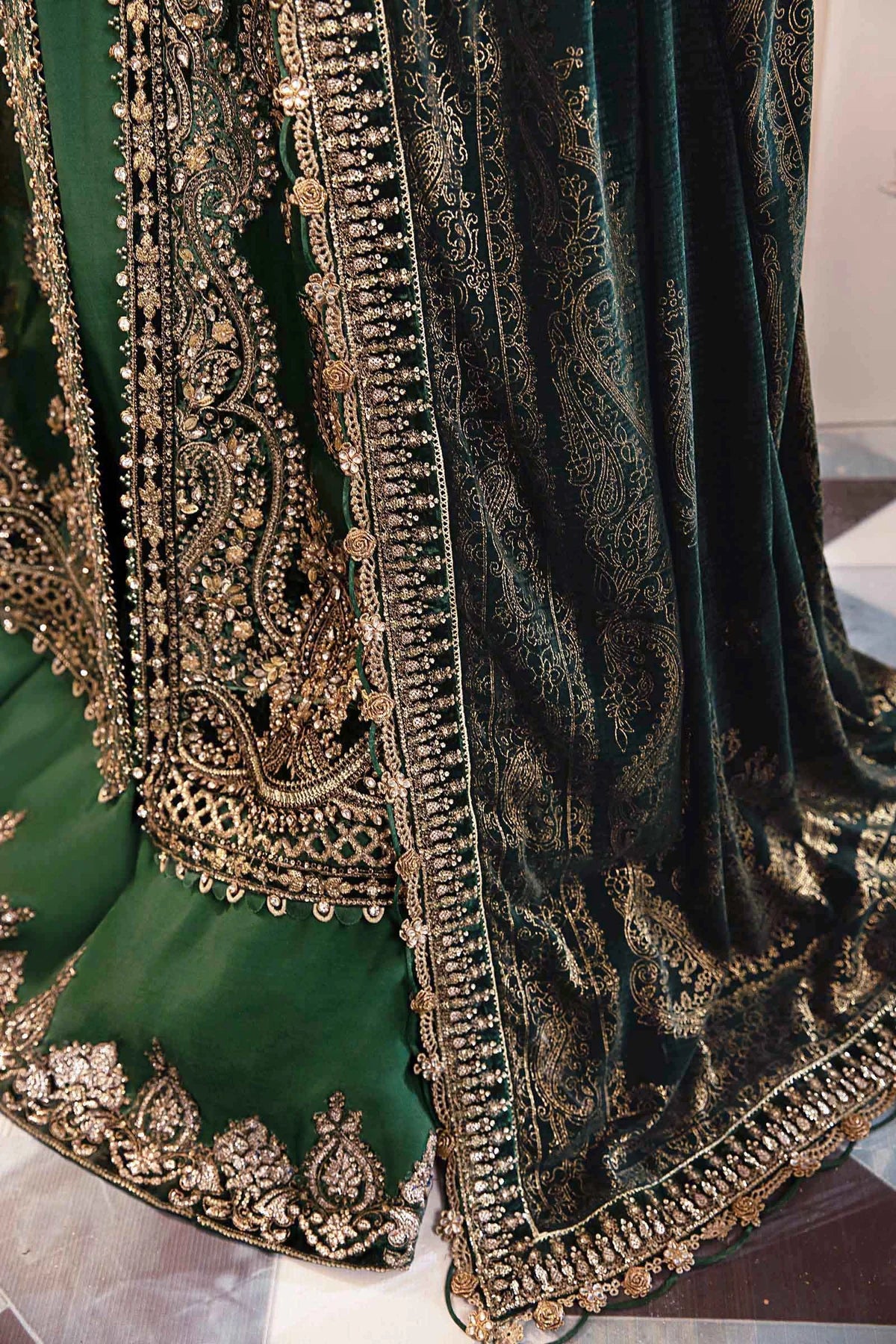 MARIA B__3 Piece Embroidered Organza Suit | BD-2904