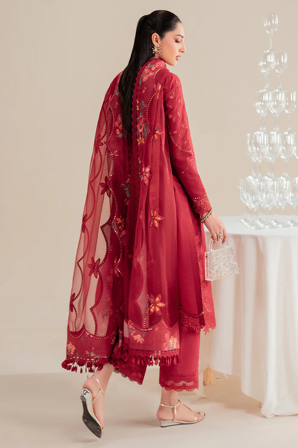 Jazmin | Iris EMBROIDERED LAWN IL'25-D03