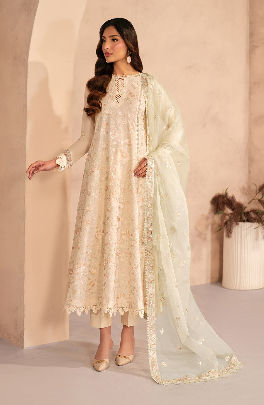 Zarif | Summer Lawn 25 |UNST-LWN-01 DAHEER