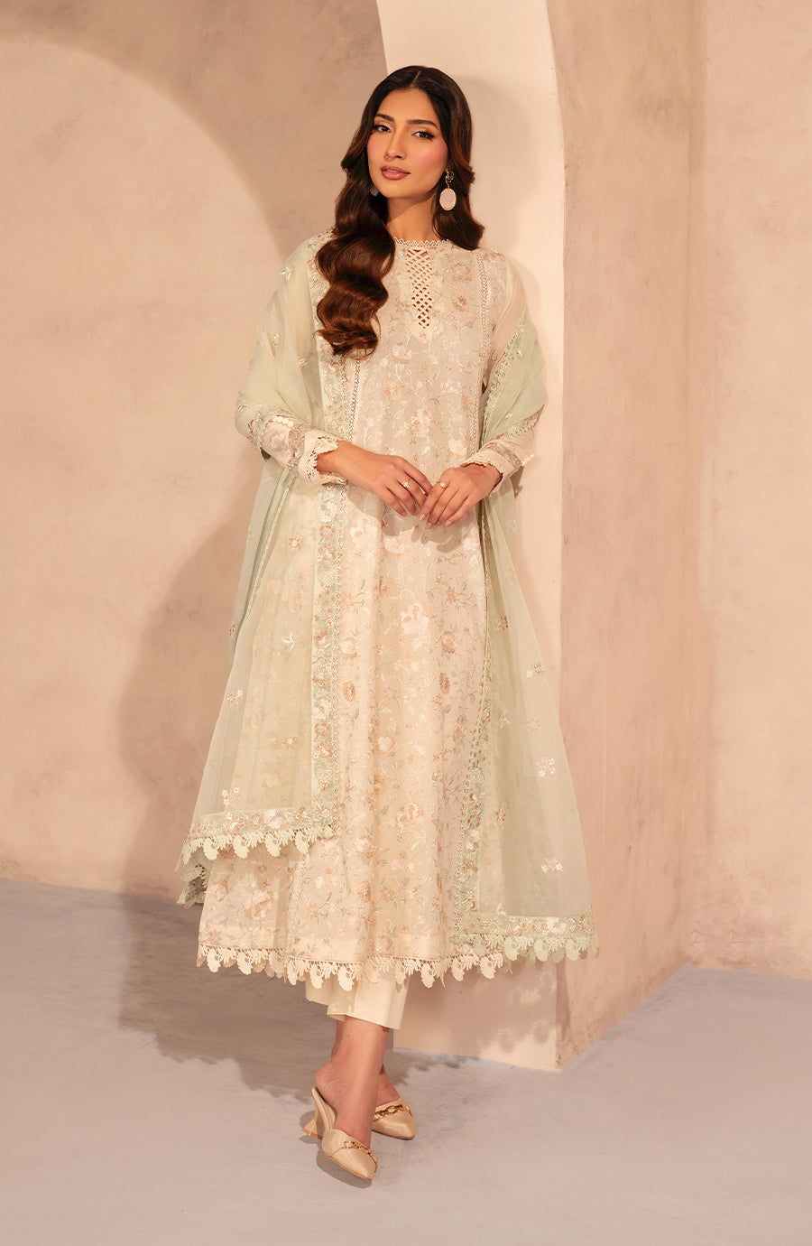 Zarif | Summer Lawn 25 |UNST-LWN-01 DAHEER