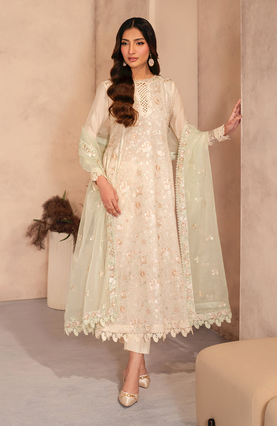 Zarif | Summer Lawn 25 |UNST-LWN-01 DAHEER