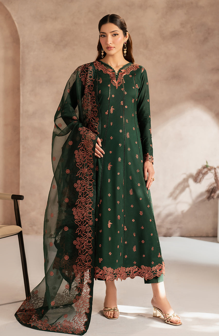 Zarif | Summer Lawn 25 | UNST-LWN-04 SIRAAN