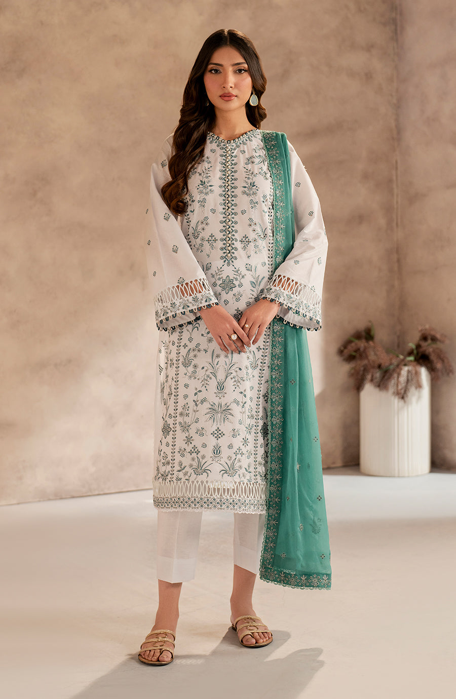 Zarif | Summer Lawn 25 | UNST-LWN-05 SEMIL