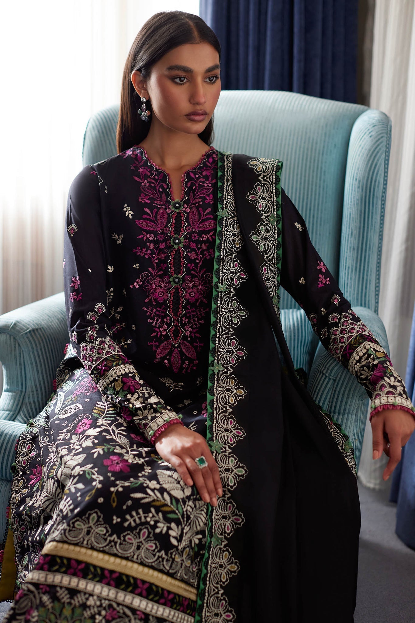 Elan | Lawn’24 |QISTINA (EL24-03 B)