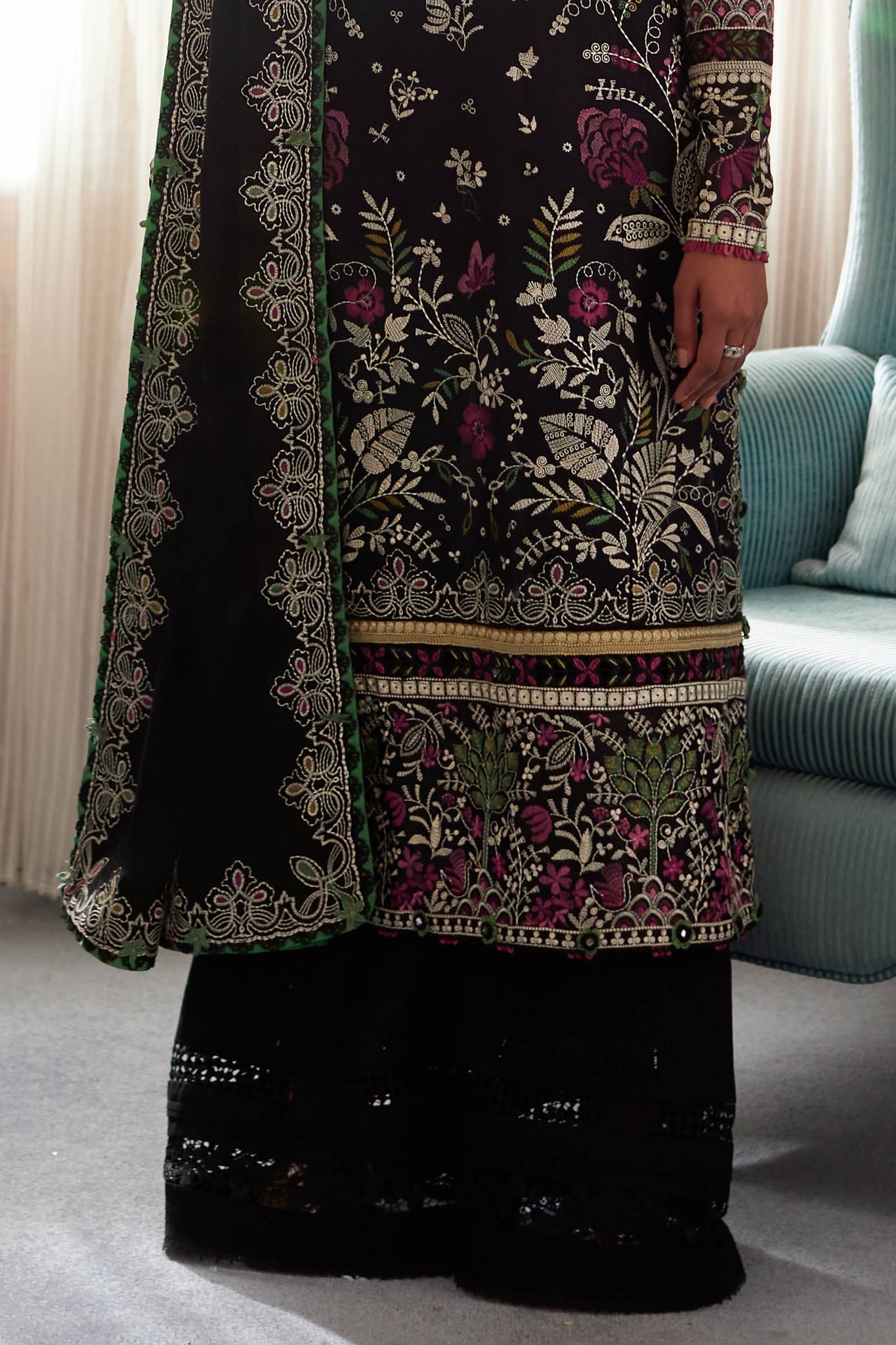 Elan | Lawn’24 |QISTINA (EL24-03 B)