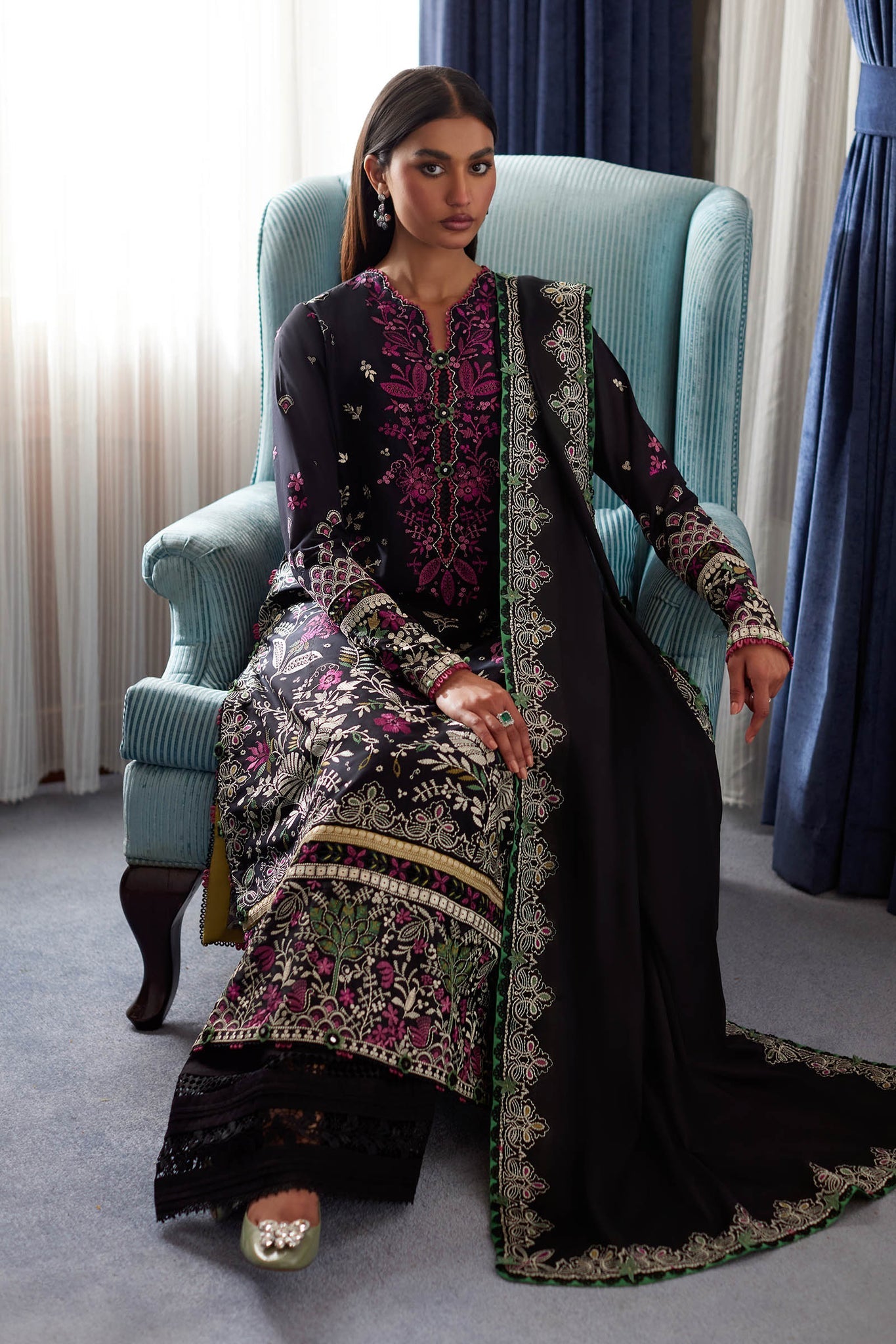 Elan | Lawn’24 |QISTINA (EL24-03 B)