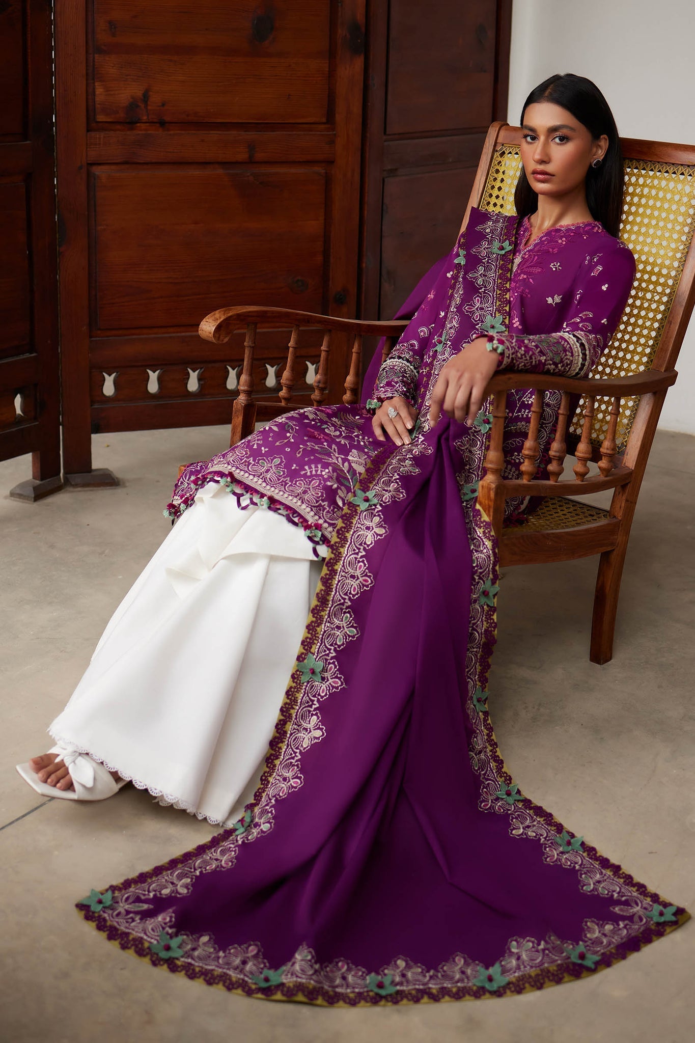 Elan | Lawn’24 |QISTINA (EL24-03 A)