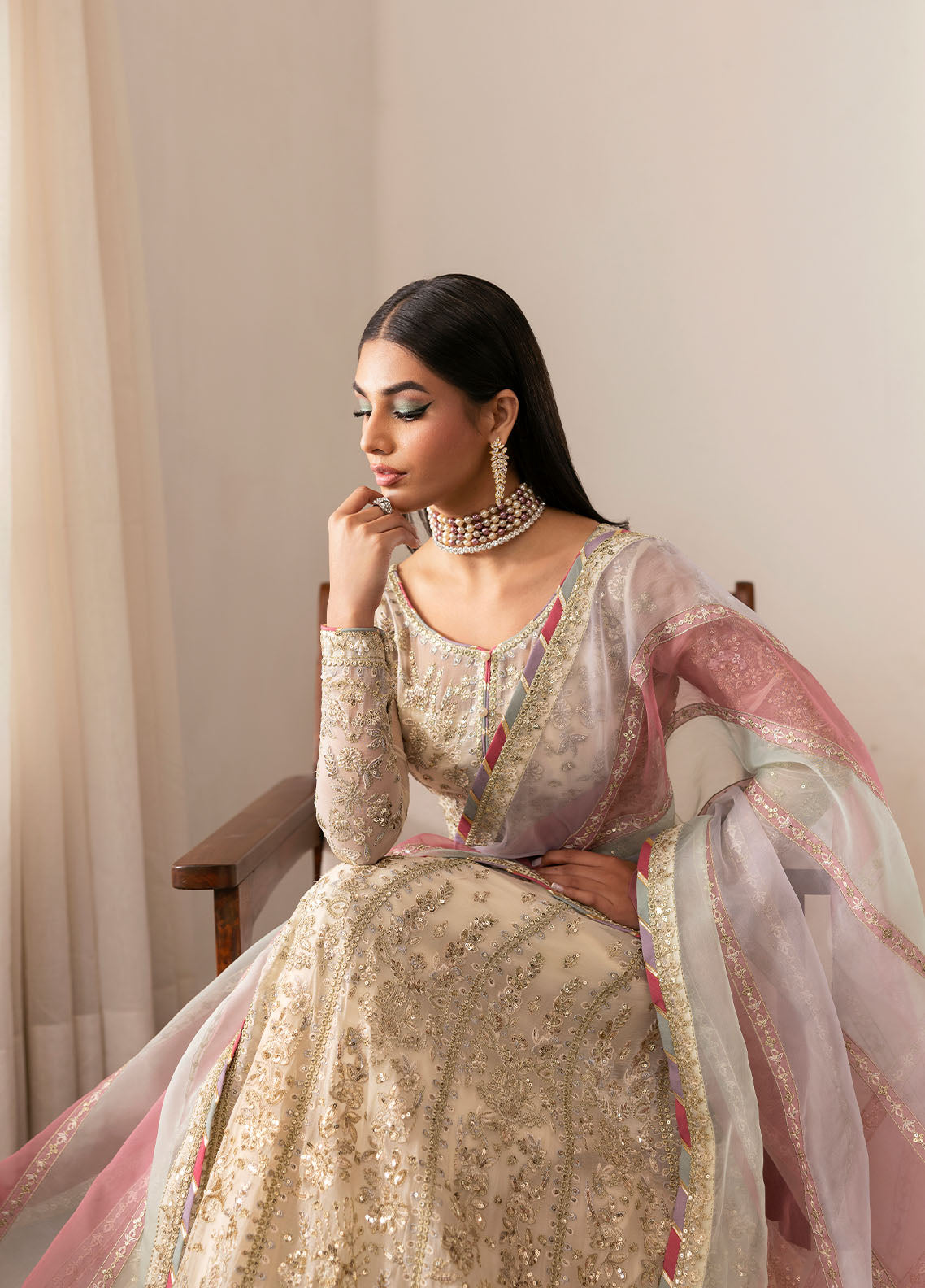 Gulaal | Reverie Embroidered Chiffon | CHIRAGH