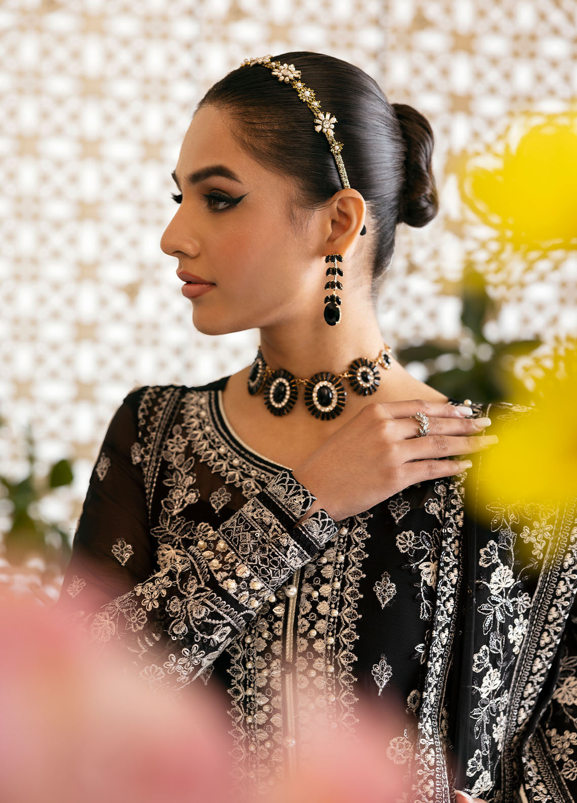 Gulaal | Reverie Embroidered Chiffon | NYRA