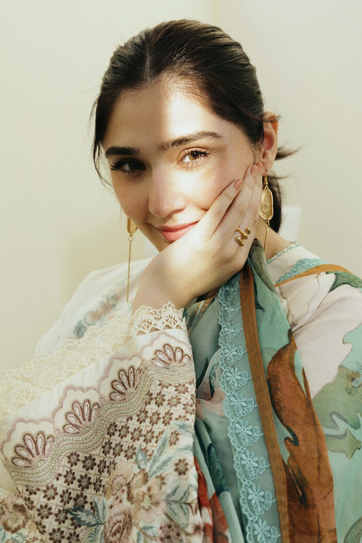 Zara Shahjahan | Coco Lawn Eid Edit 24 | IVORY-D10