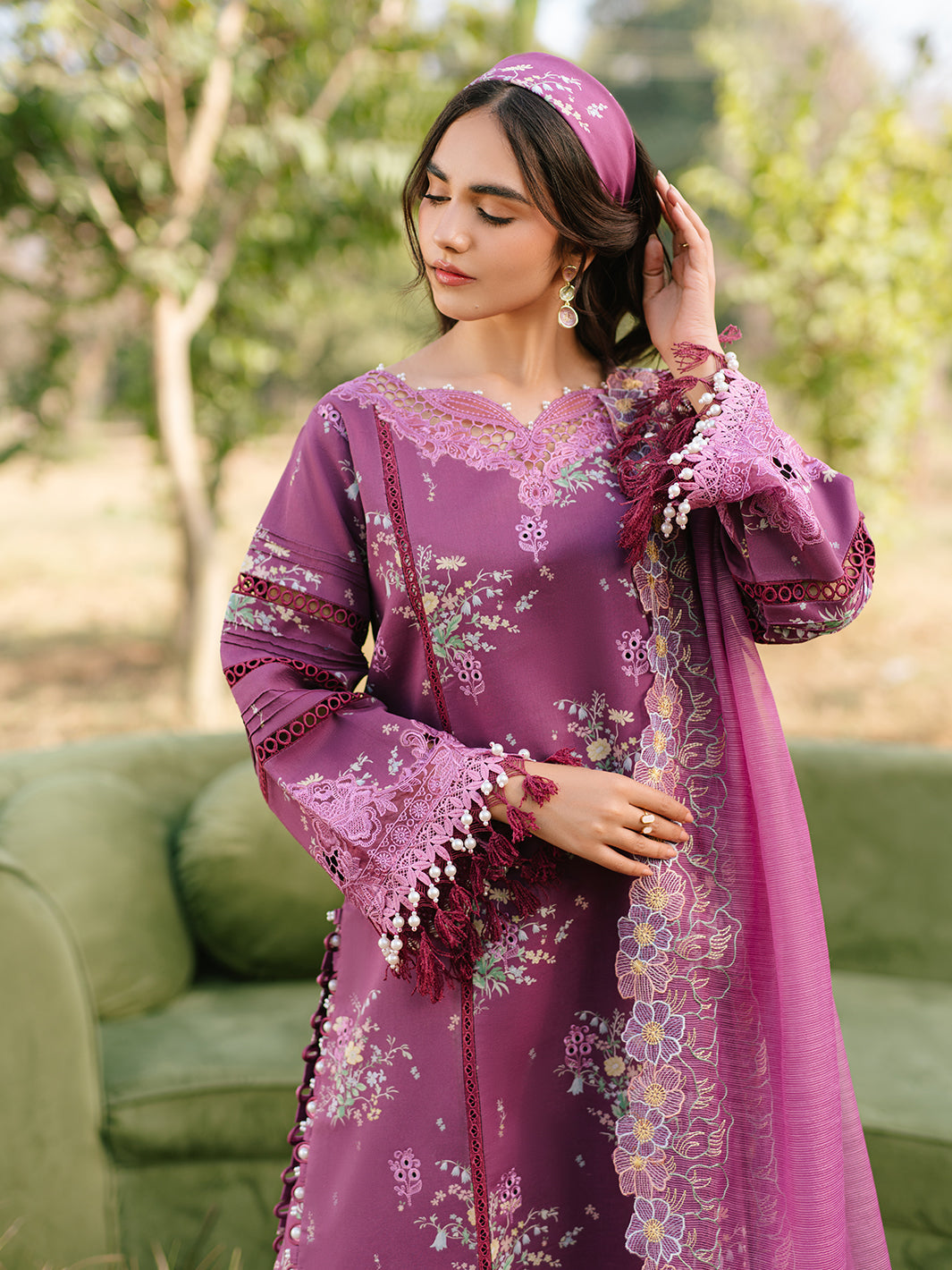 Parishay | Ivy Bloom Luxury Lawn | IVY-13