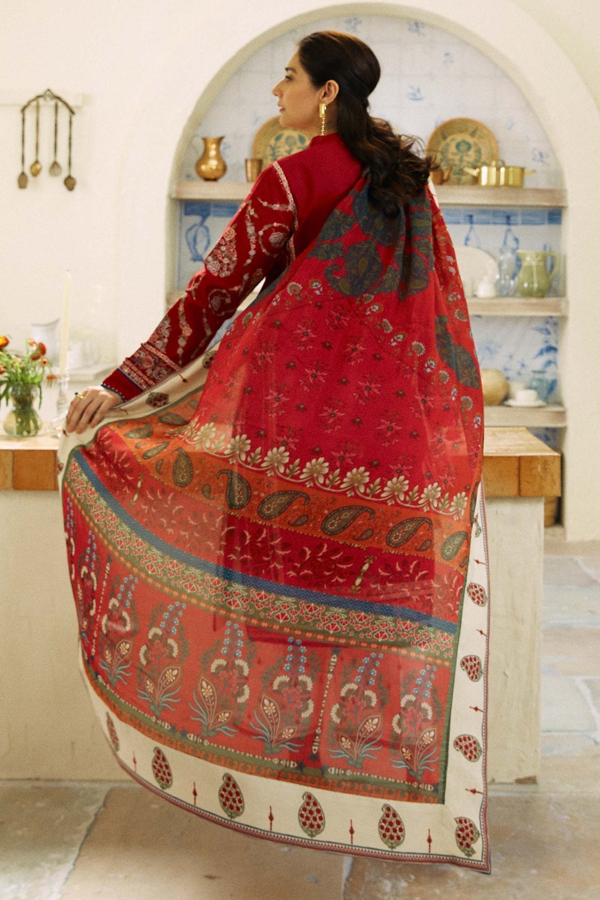 Zara Shahjahan | Coco Lawn Eid Edit 24 | KASHMIR KALI-D3