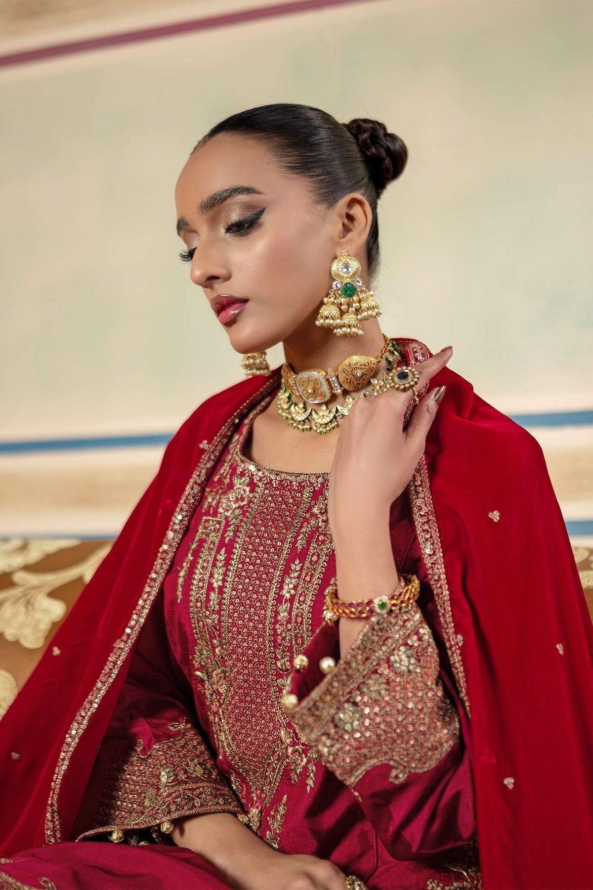 Maria B | M Basics Festive Velvet | MB-USW24-602