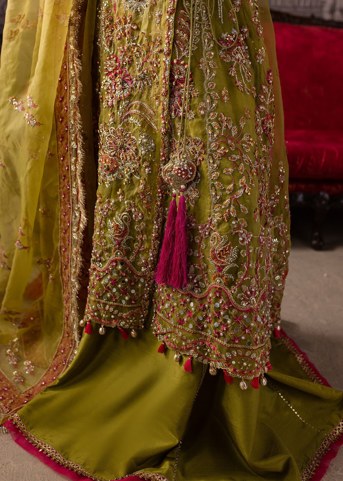 Maria Osama Khan | Mystara Wedding Festive | Noir