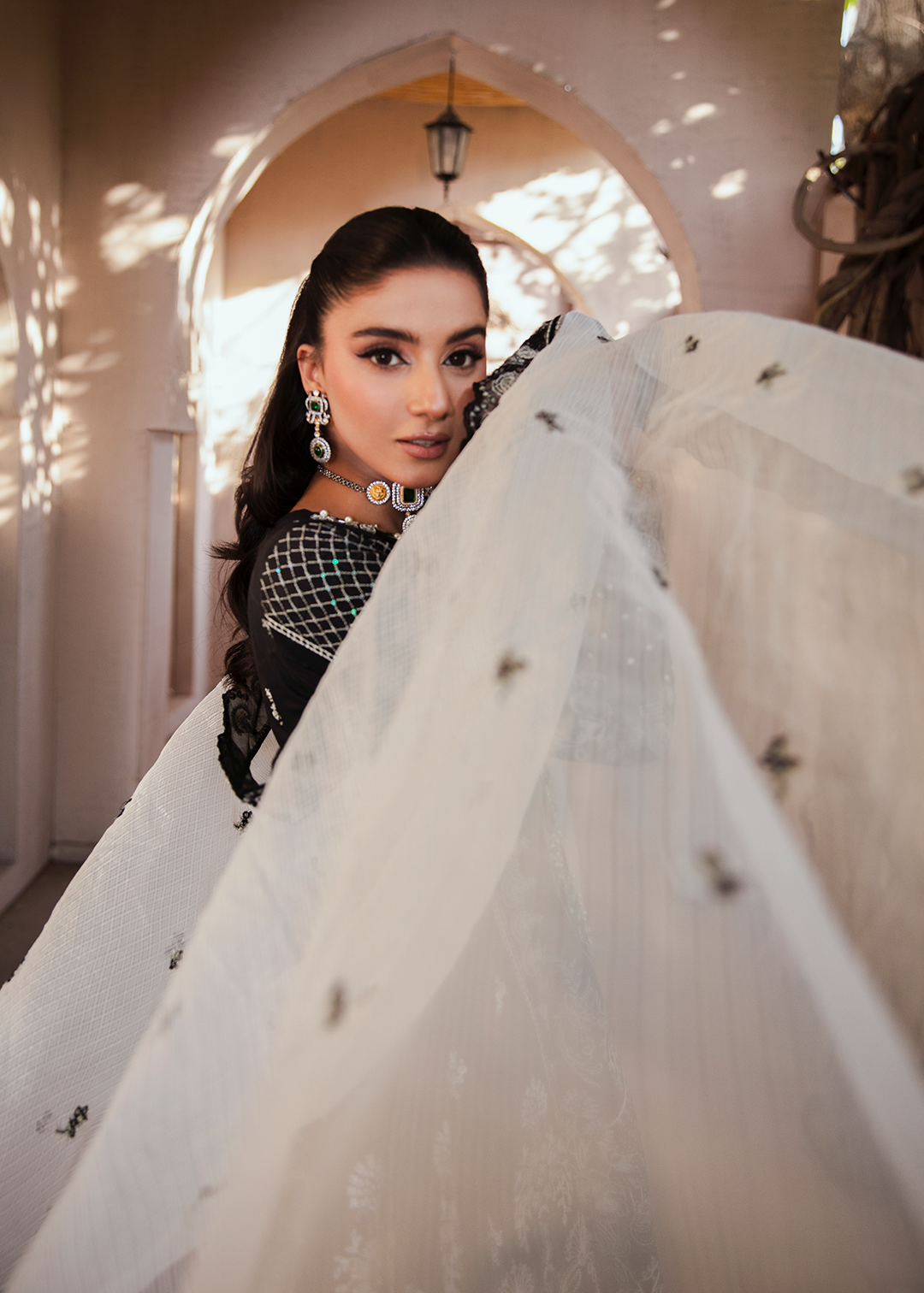 Maria Osama Khan | Rang e Noor Eid Edit | Neel Kamal-Black