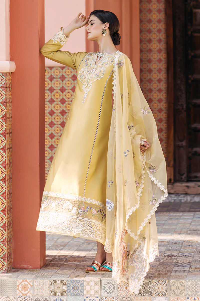 Mushq | Tehreem Luxury Pret 24 | GOLDEN GLIMMER