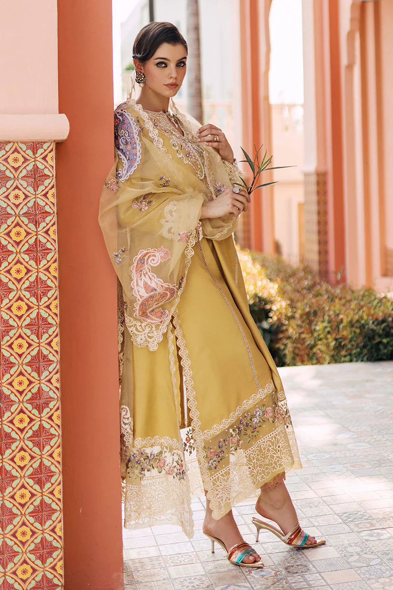 Mushq | Tehreem Luxury Pret 24 | GOLDEN GLIMMER