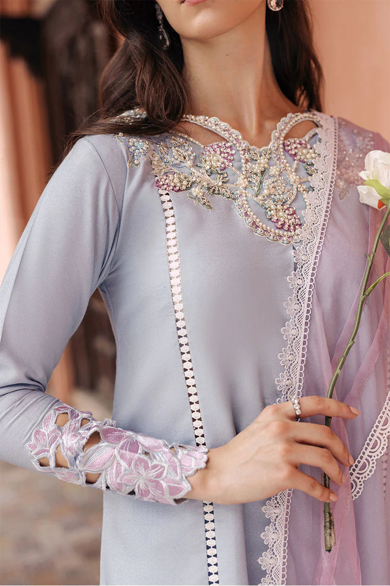 Mushq | Tehreem Luxury Pret 24 | CRYSTAL BLISS
