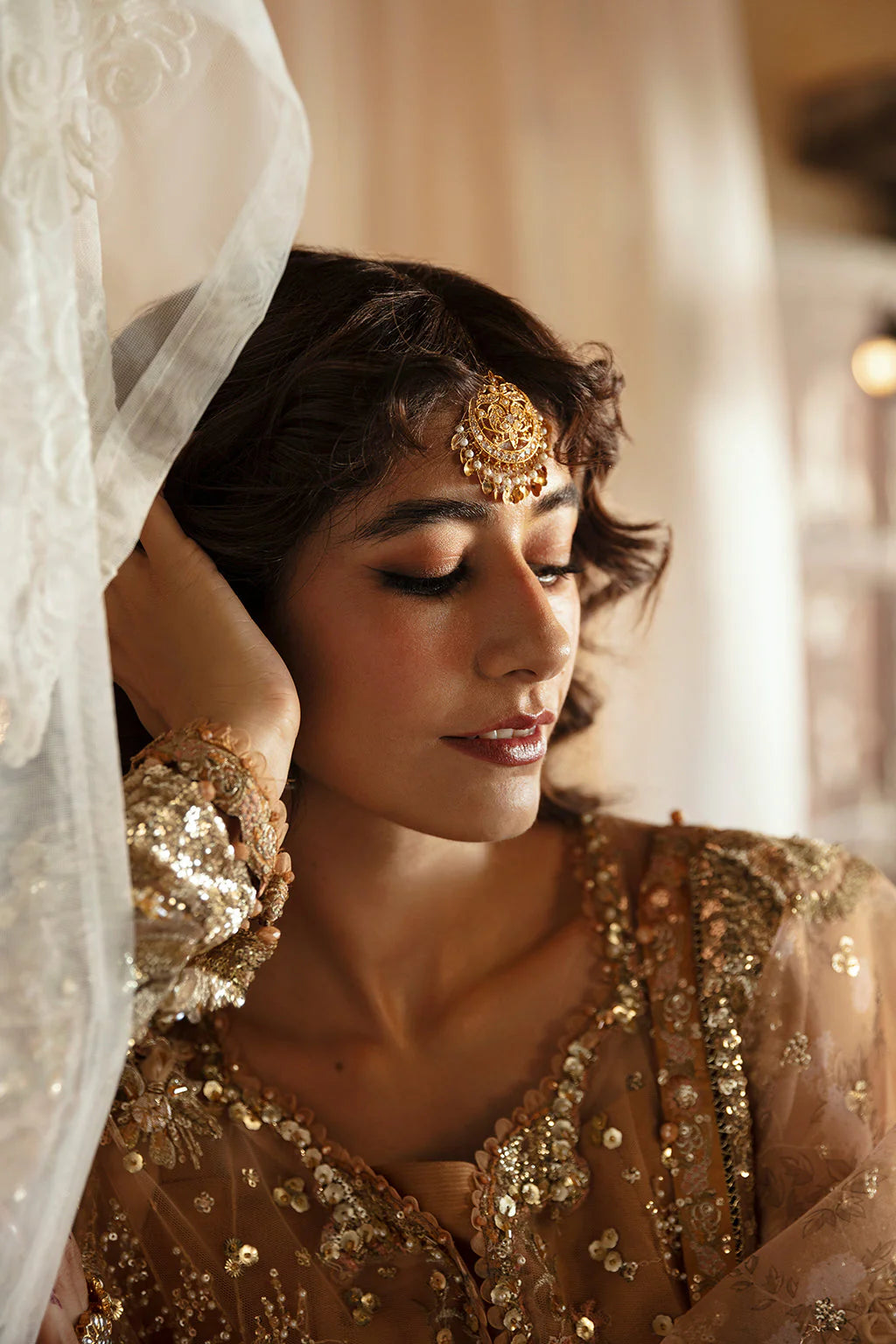 Hayat by Afrozeh Embroidered Net 3Pc Suit AFH-24-06 NOORAY