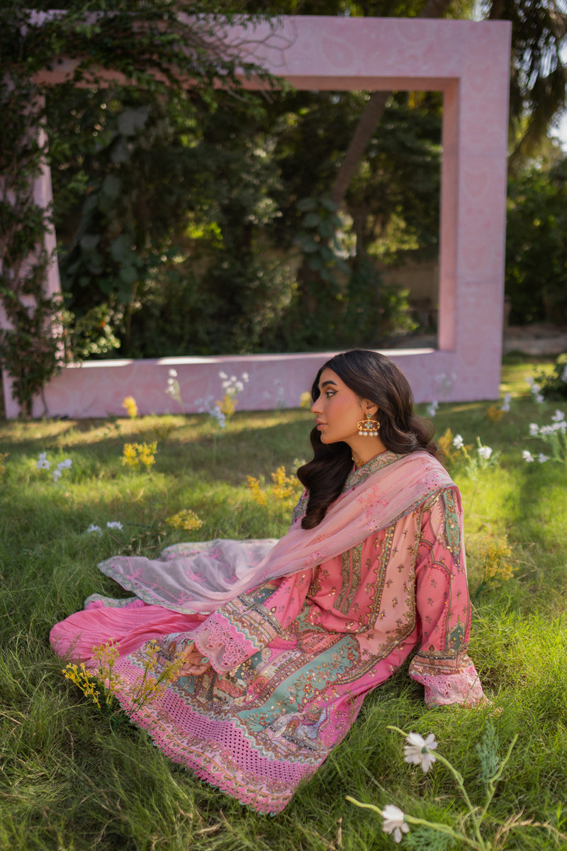 Qalamkar | Luxe Silk | UA-07 TESSA