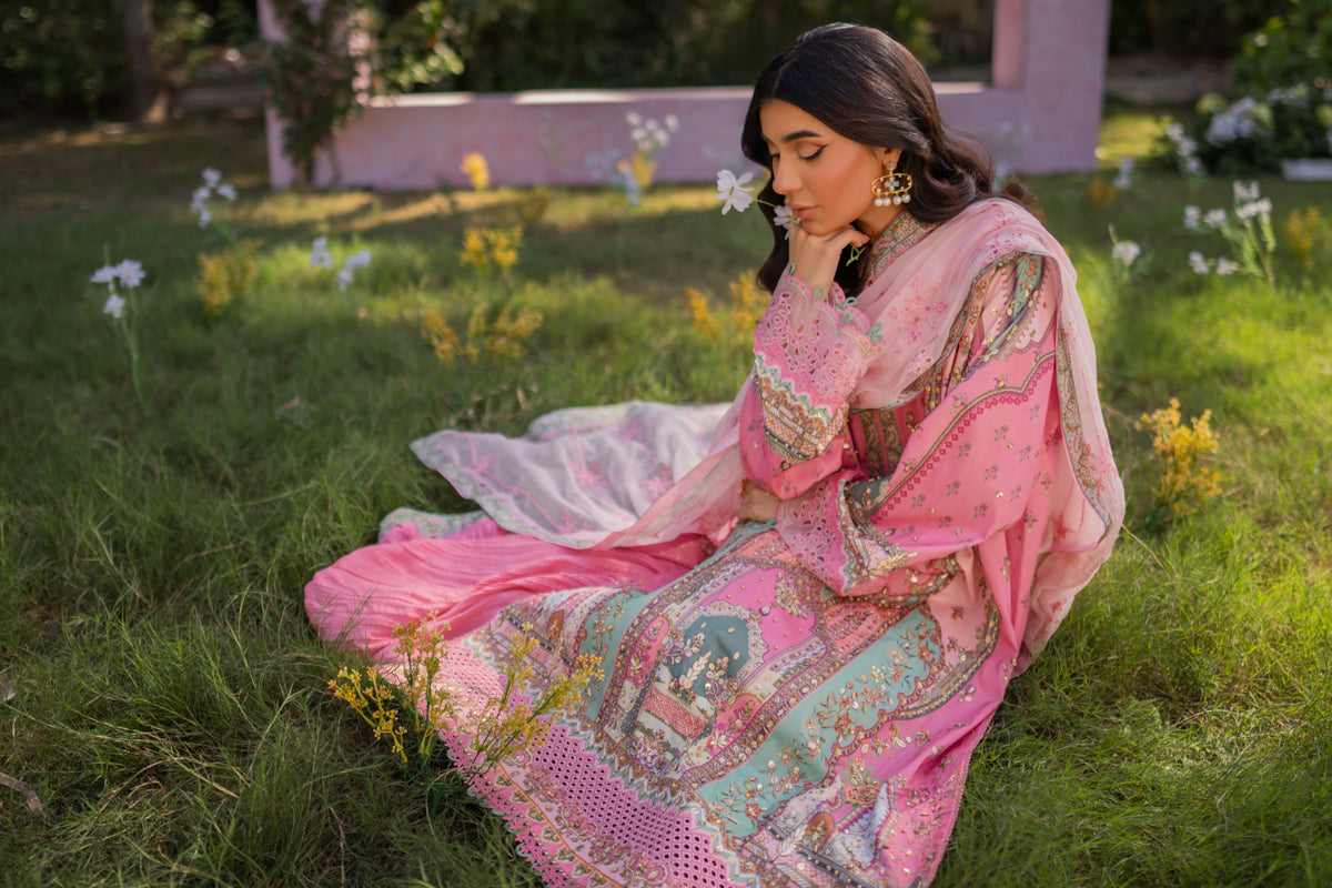 Qalamkar | Luxe Silk | UA-07 TESSA