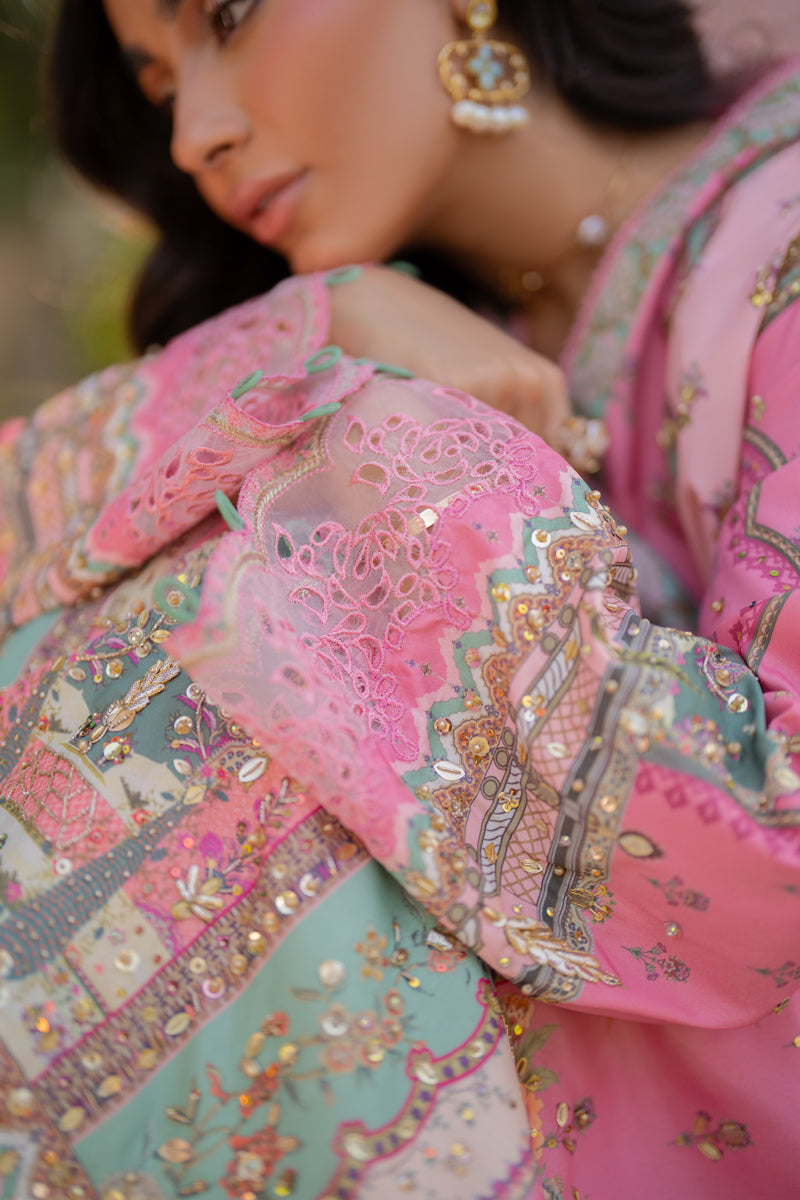 Qalamkar | Luxe Silk | UA-07 TESSA