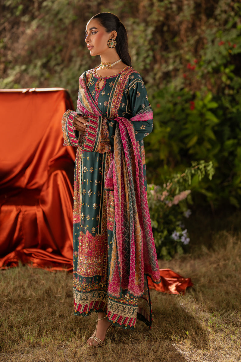 Qalamkar | Luxe Silk | UA-02 NINA