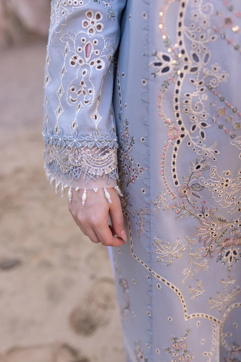 Qalamkar | Sahil Kinare Luxury Lawn | FP-04 FIRUZE