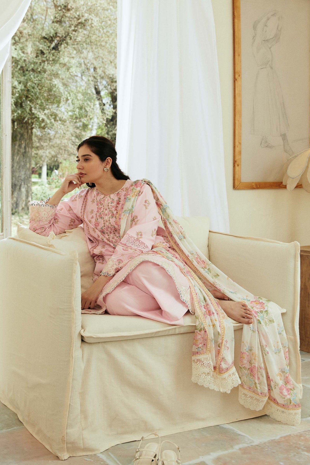 Zara Shahjahan | Coco Lawn Eid Edit 24 | ROOHI-D8