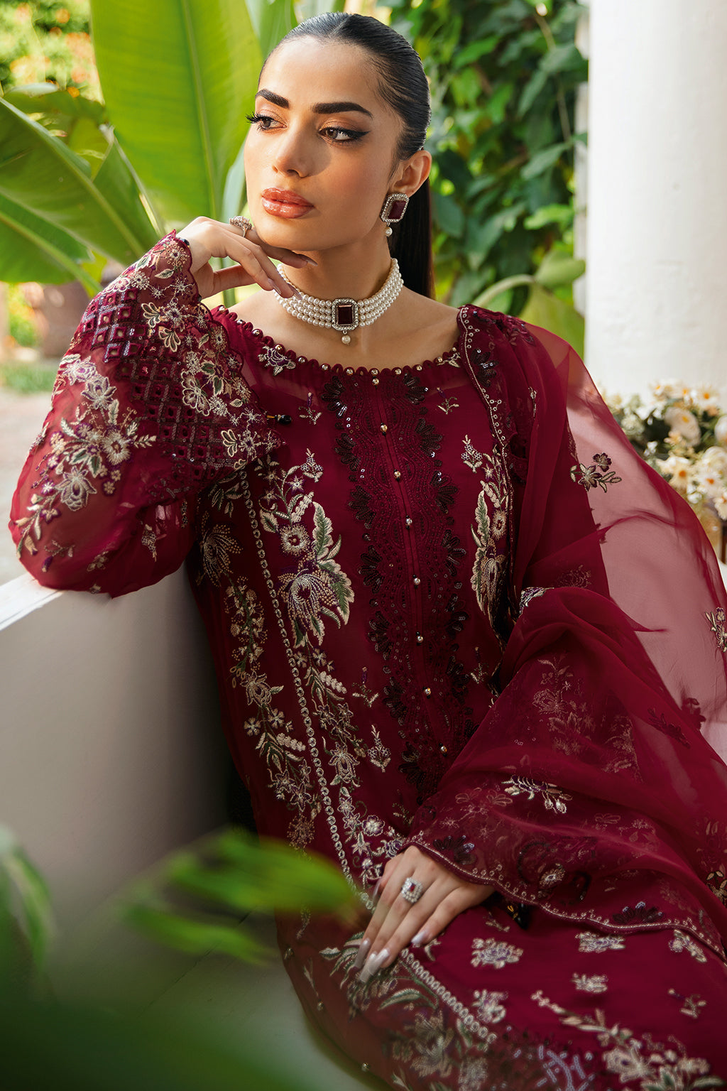 Ramsha | Dastak Luxury Chiffon Collection | Q-103