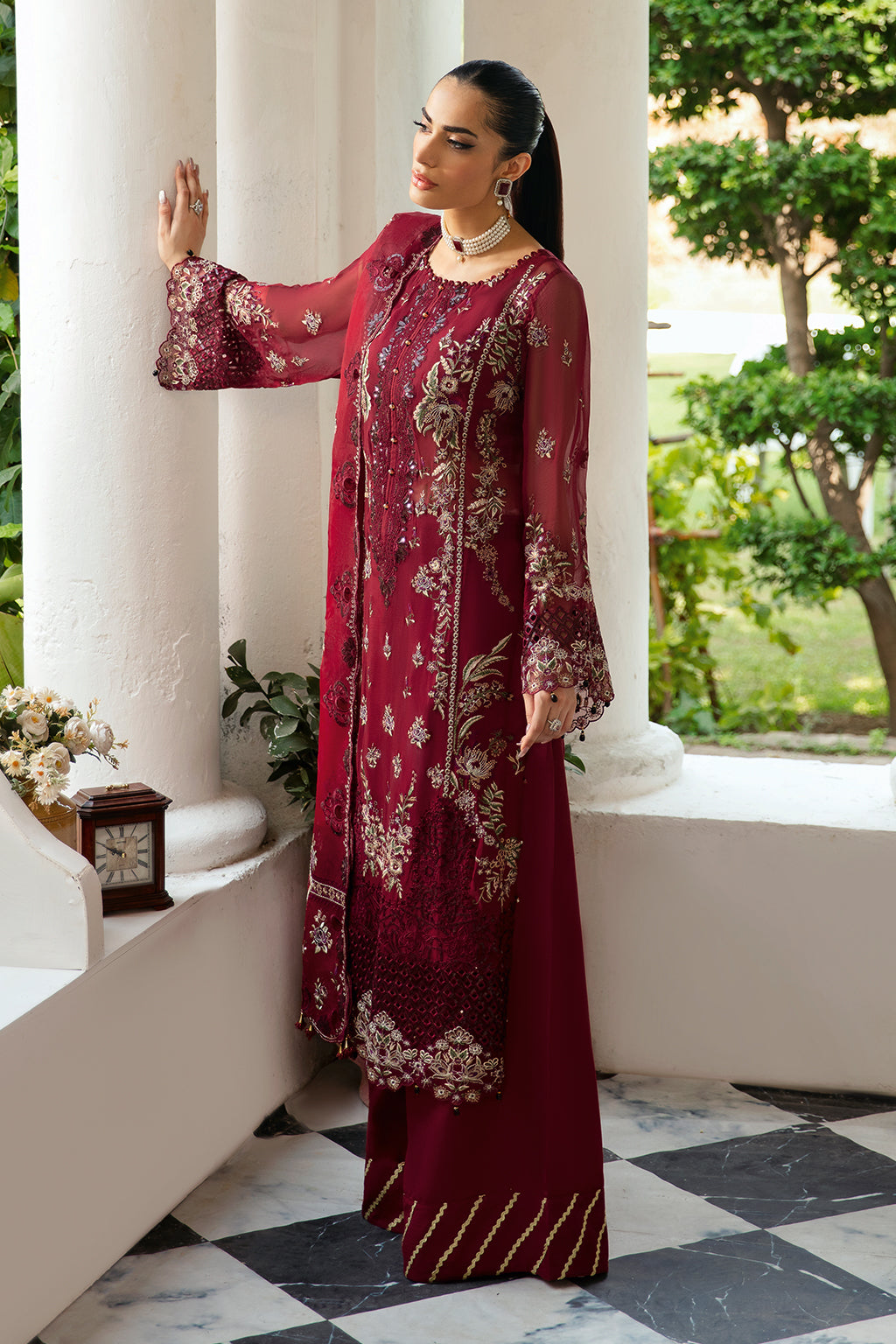 Ramsha | Dastak Luxury Chiffon Collection | Q-103